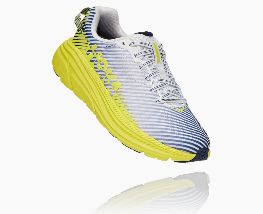 Tenis Hoka One One Mujer Blancos/Azules - Rincon 2 - JEOY90813